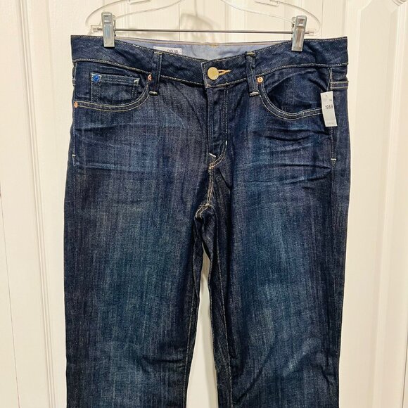 GAP Long & Lean-NWT-Women's Mid Rise Flared Leg-Stretch-29/8 Long-Fitted Hip/Th - Picture 5 of 16